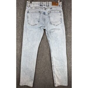 Tecovas Men's Slim Jean Light Blue 31x34 Straight Stretch Cowboy Denim Jeans